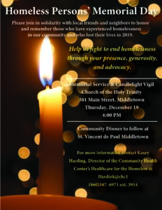 Memorial Day Vigil Official