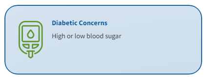 Diabetic Concerns