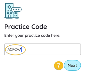 Practice Code Input