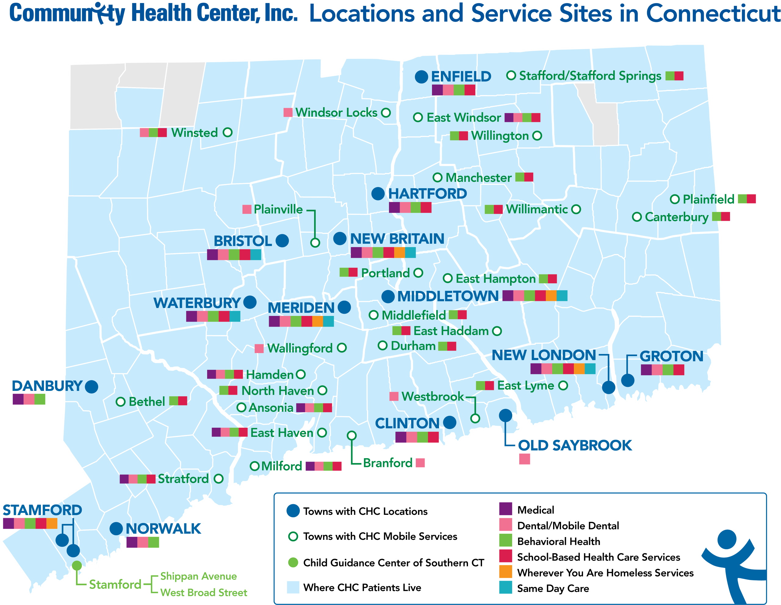 CHC Connecticut Locations